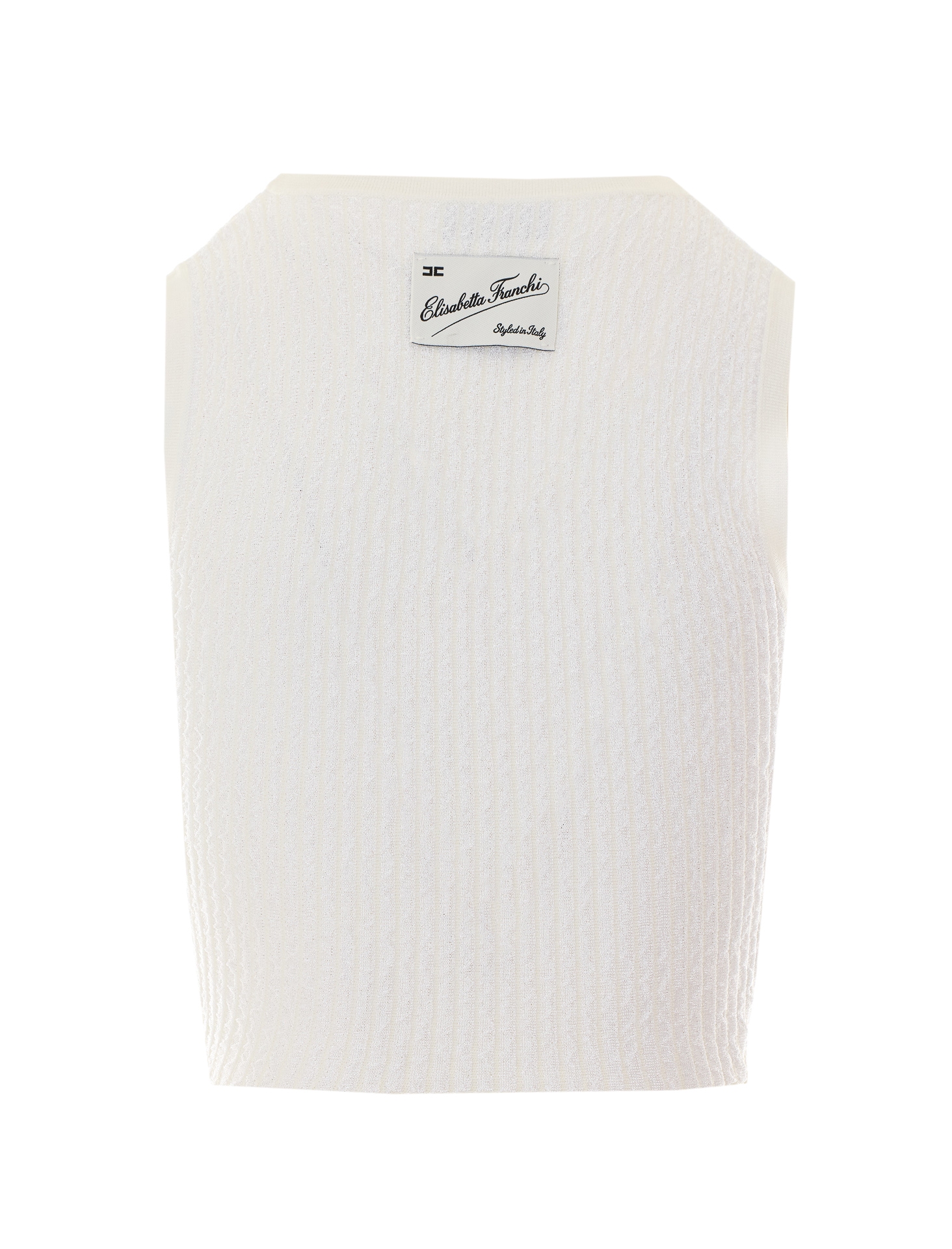 [ELISABETTA FRANCHI] Tank top FW26 TK01S66E2360