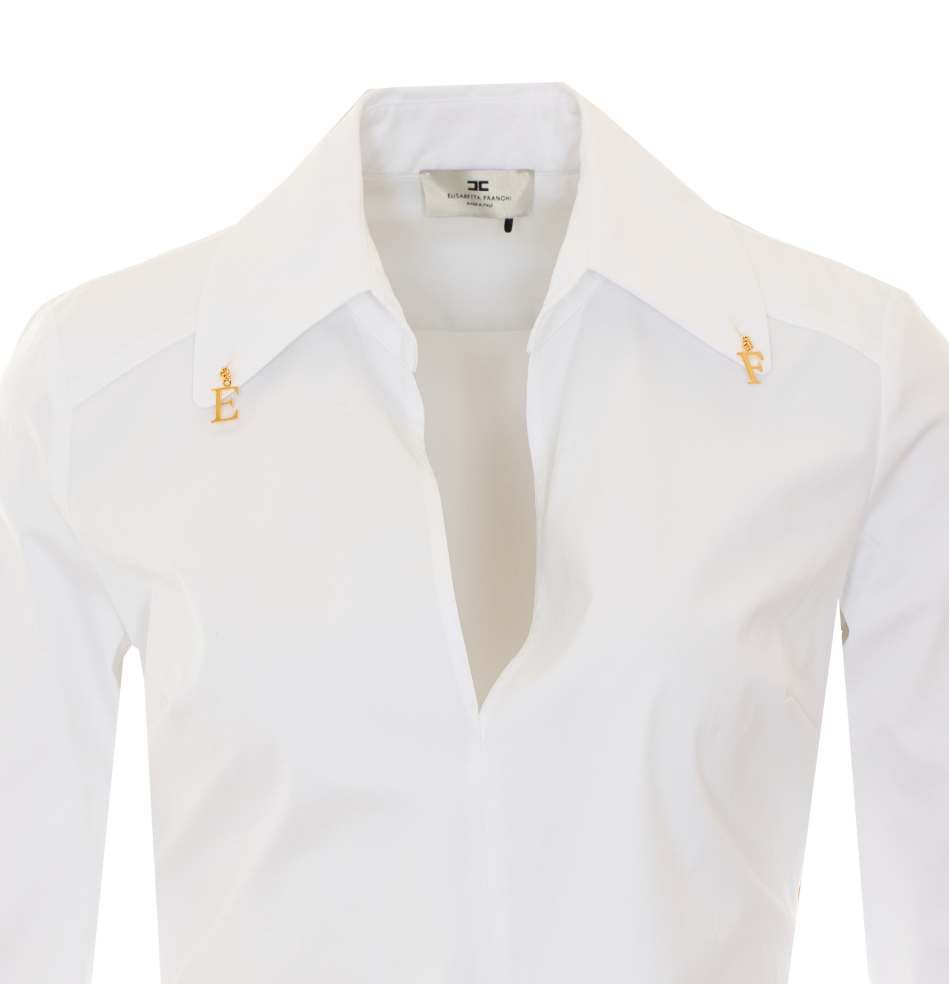[ELISABETTA FRANCHI] Shirts Long Sleeve FW26 CA19366E2100