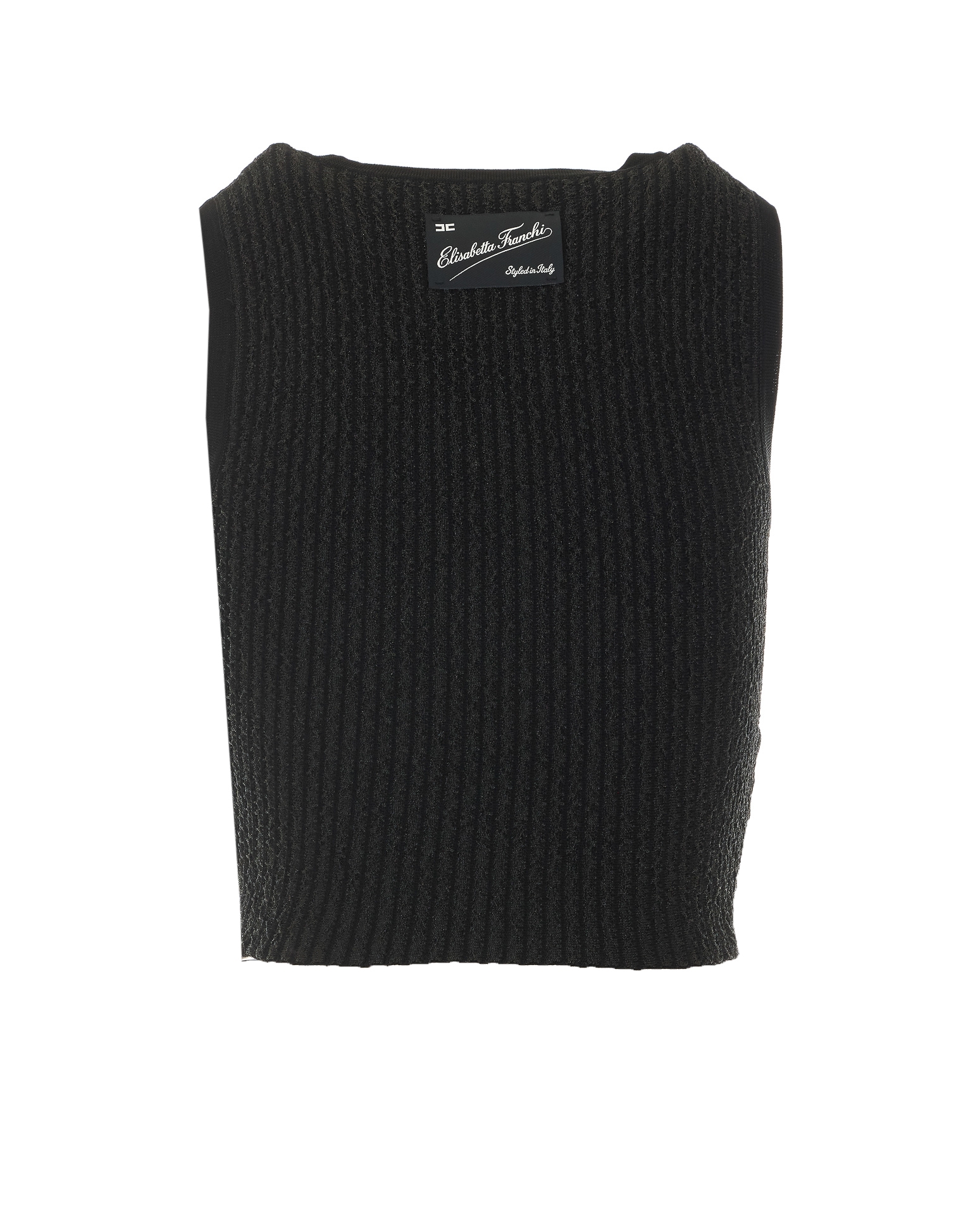 [ELISABETTA FRANCHI] Tank top FW26 TK01S66E2110