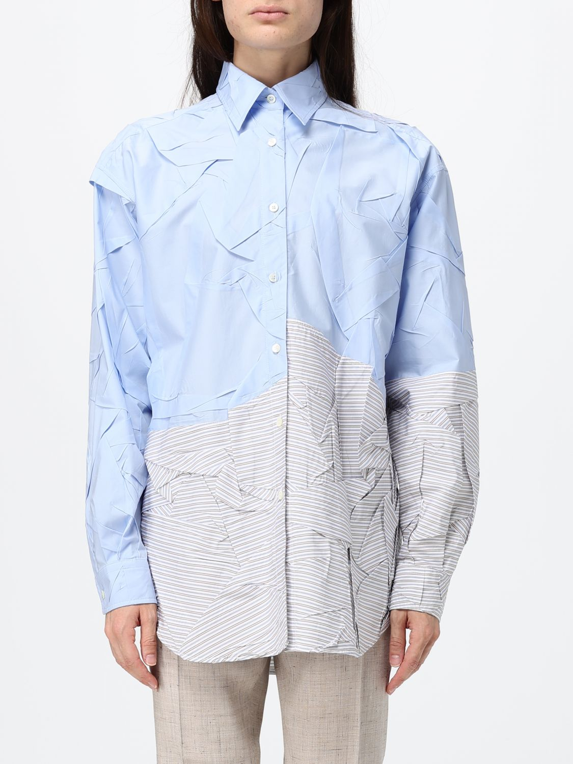 [MOSCHINO COUTURE] Shirts Long Sleeve SS26 02230431 2293