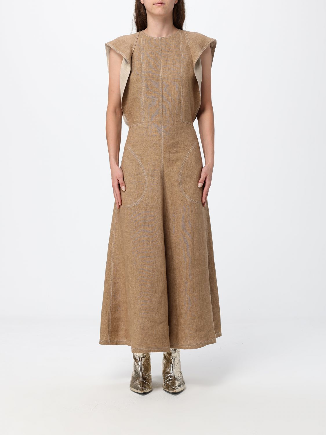 [MOSCHINO COUTURE] Sleeveless dress SS26 04280421 2087