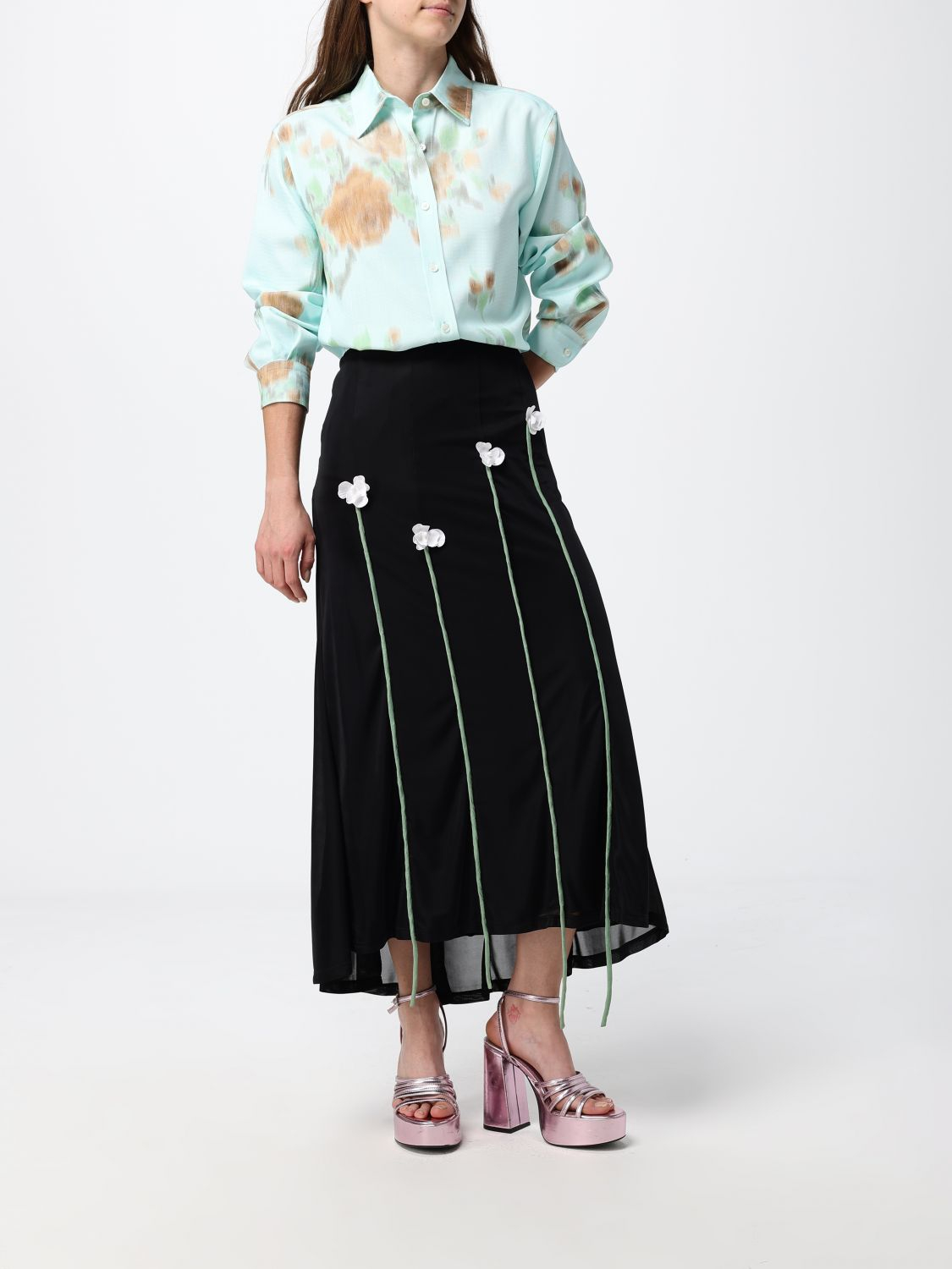 [MOSCHINO COUTURE] Shirts Long Sleeve SS26 02140454 1293