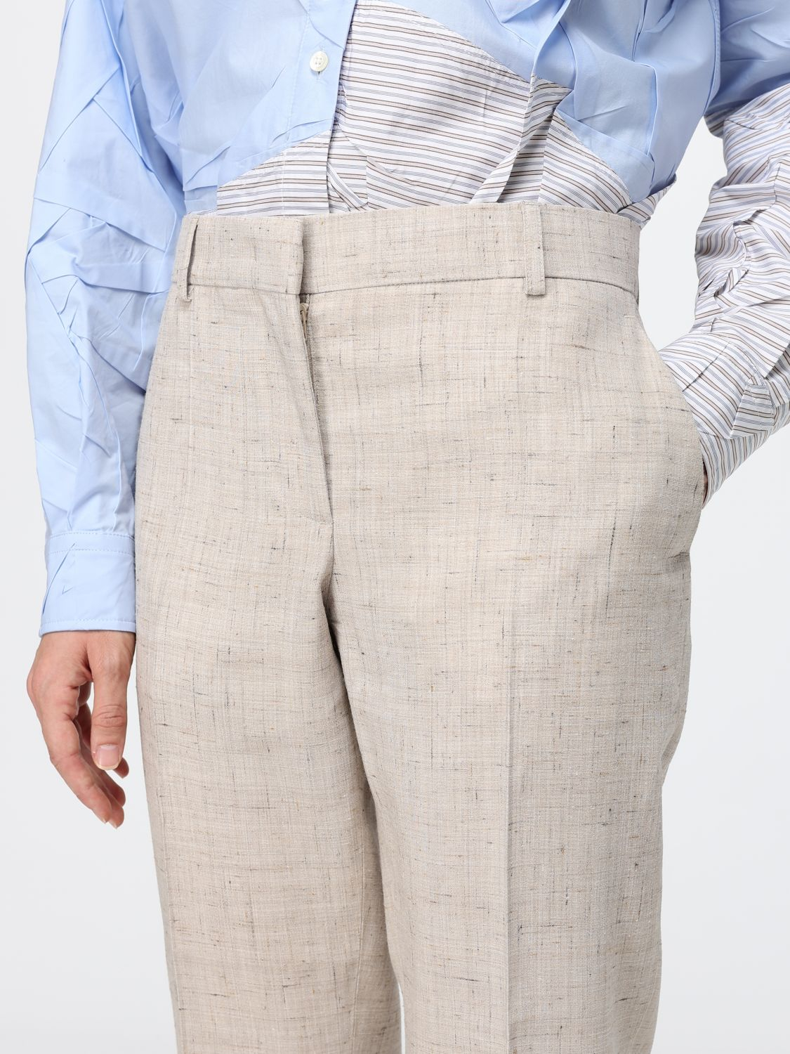 [MOSCHINO COUTURE] Trousers SS26 03110420 1462