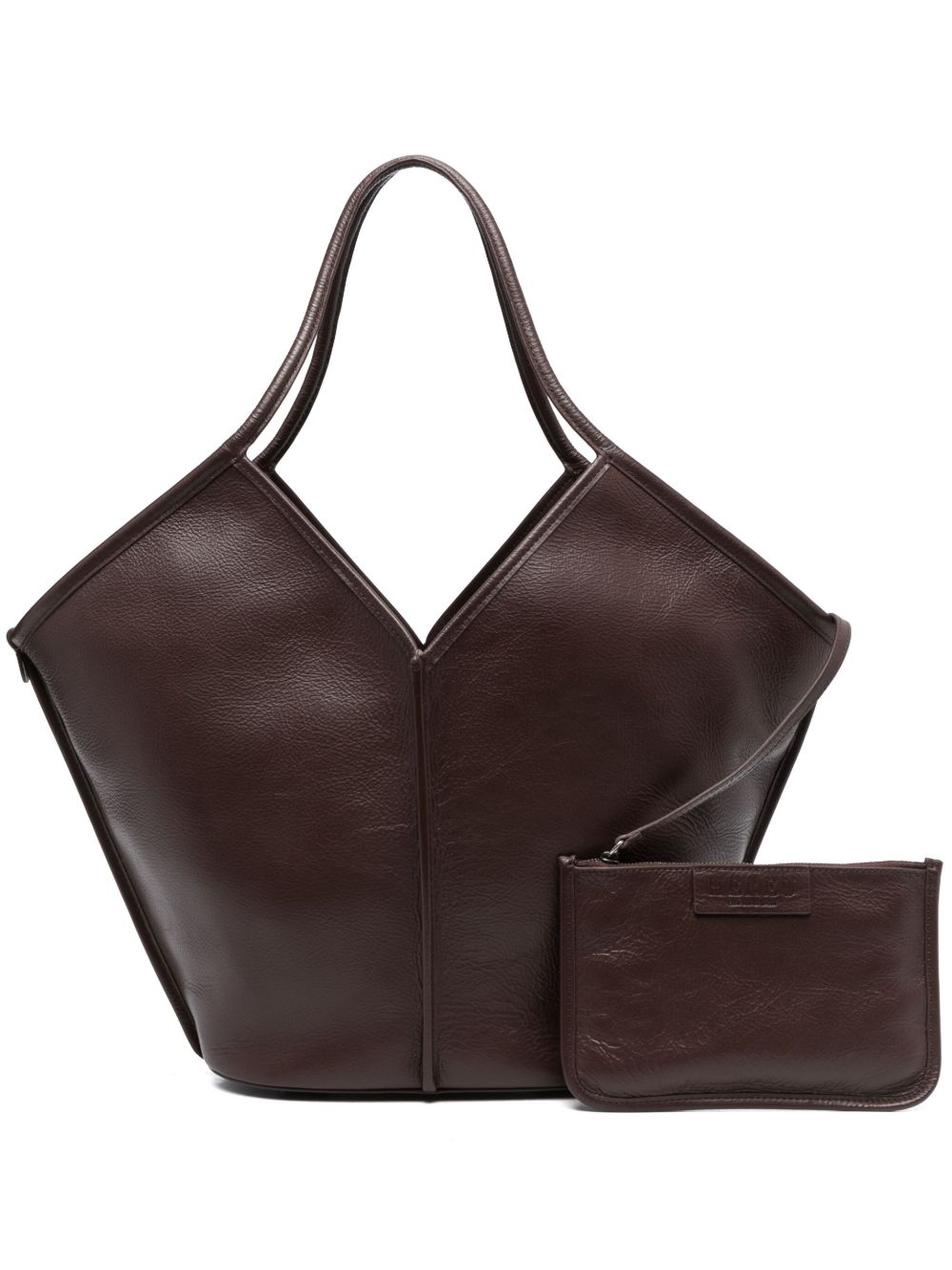 [HEREU] Tote bag FW26 WBCALDDARKBROWN