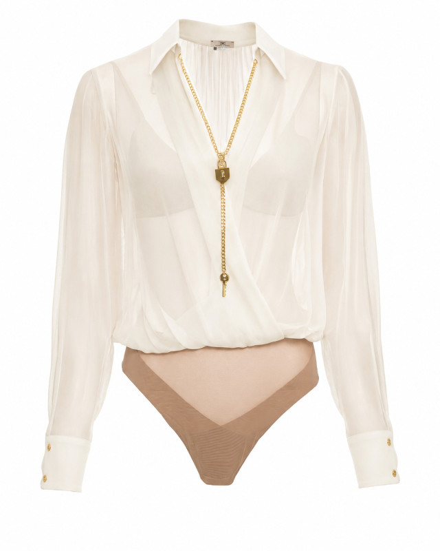 [ELISABETTA FRANCHI] Shirts Long Sleeve FW26 CB00966E2360