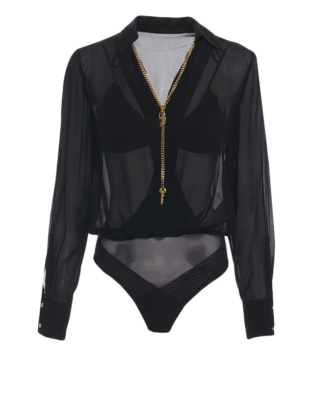 [ELISABETTA FRANCHI] Shirts Long Sleeve FW26 CB00966E2110