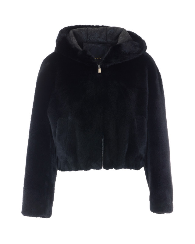 [PINKO] Fur Jacket FW26 107053A3E9Z99