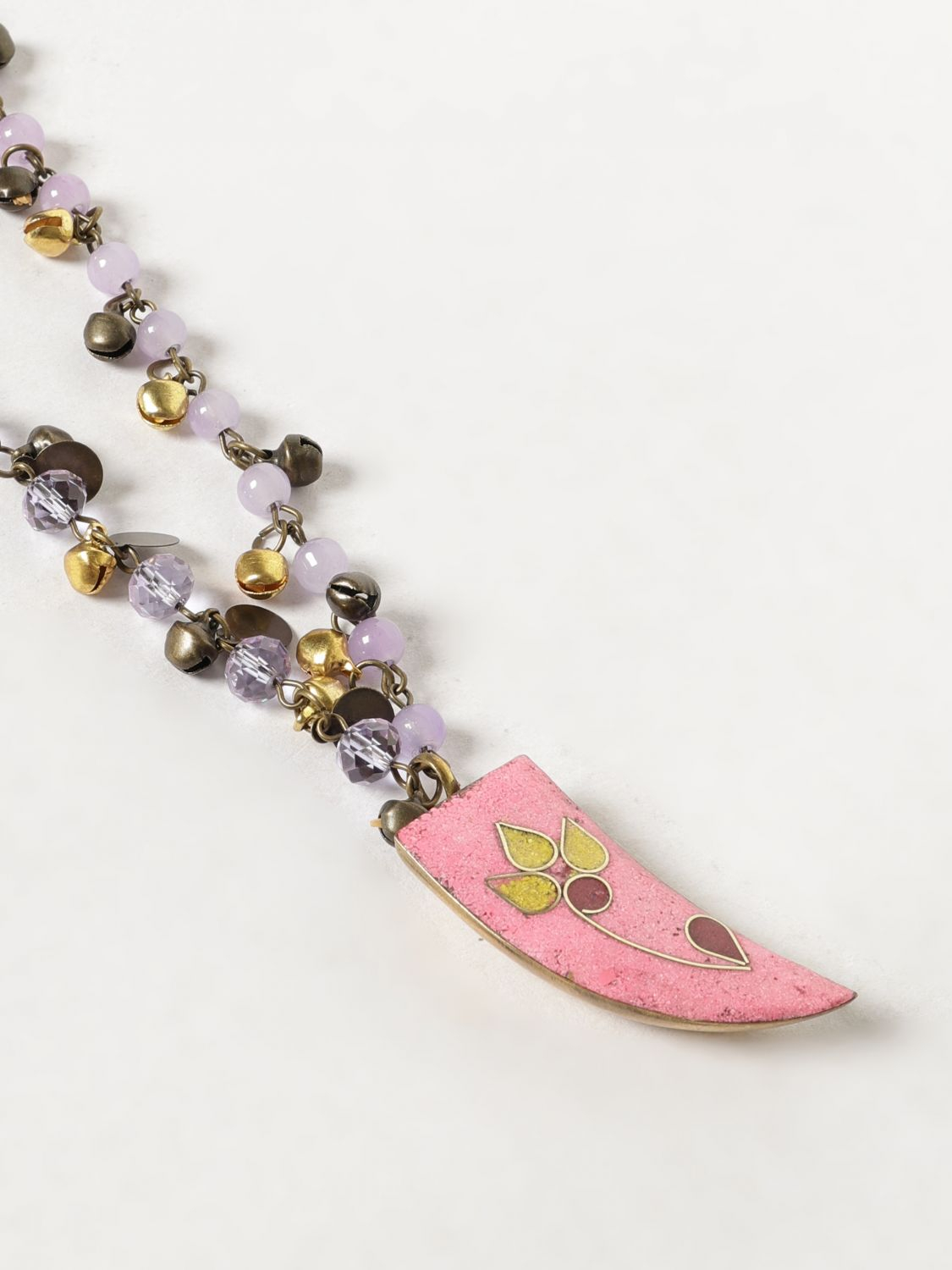 [ALLUJEWELS] Necklace SS26 COLLANE PALERMO+CORNO MACULATO