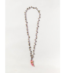 [ALLUJEWELS] Necklace SS26 COLLANE PALERMO+CORNO MACULATO