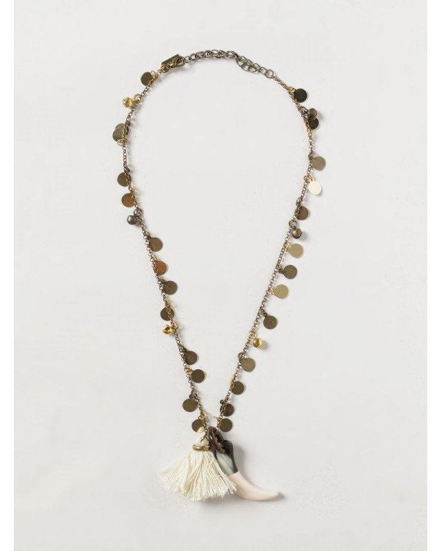 [ALLUJEWELS] Necklace SS26 MONETINE+NAPPE+CORNO OTTONE