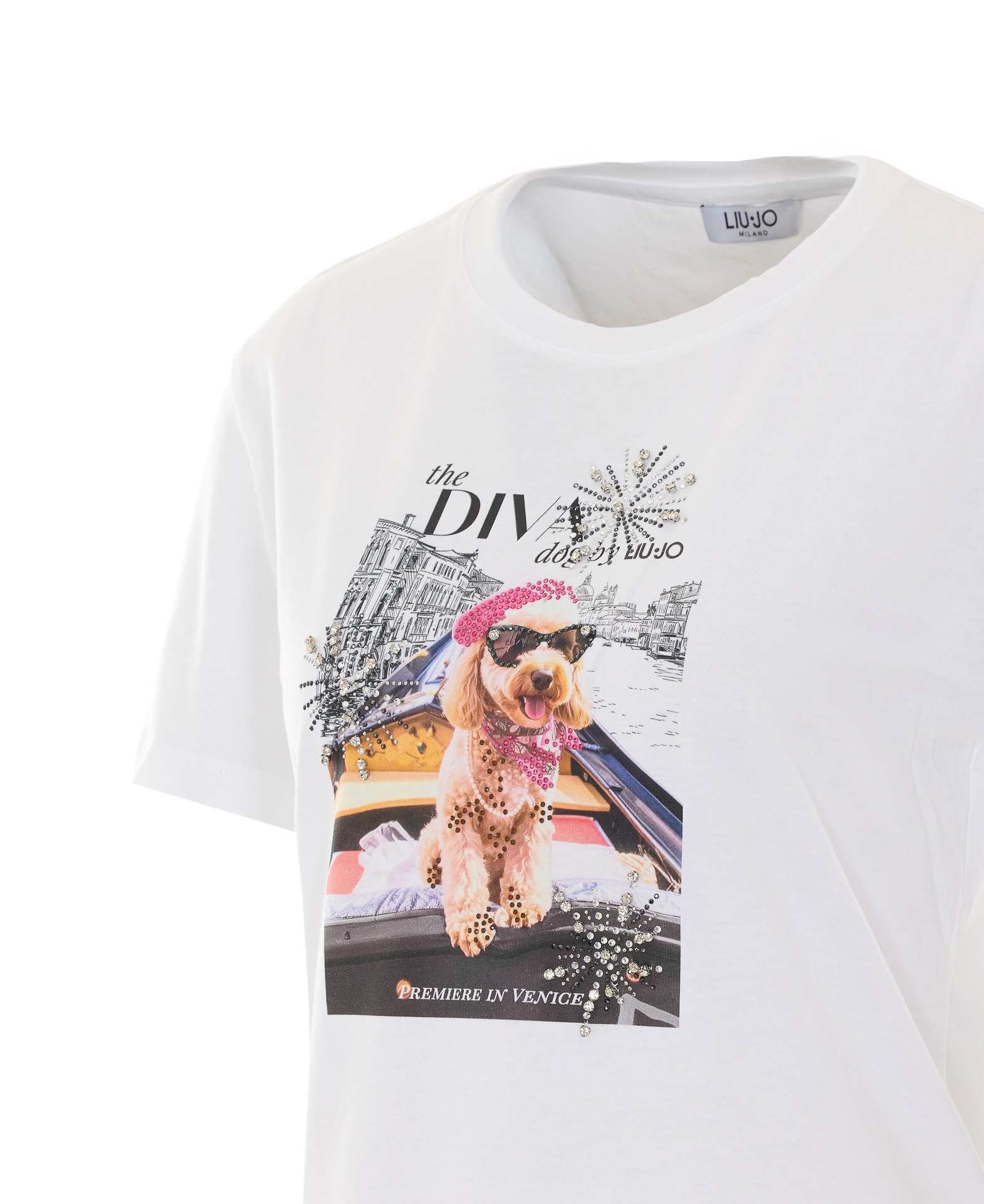 [Liu Jo] T-shirts Short Sleeve FW26 WF6320JS923L9365