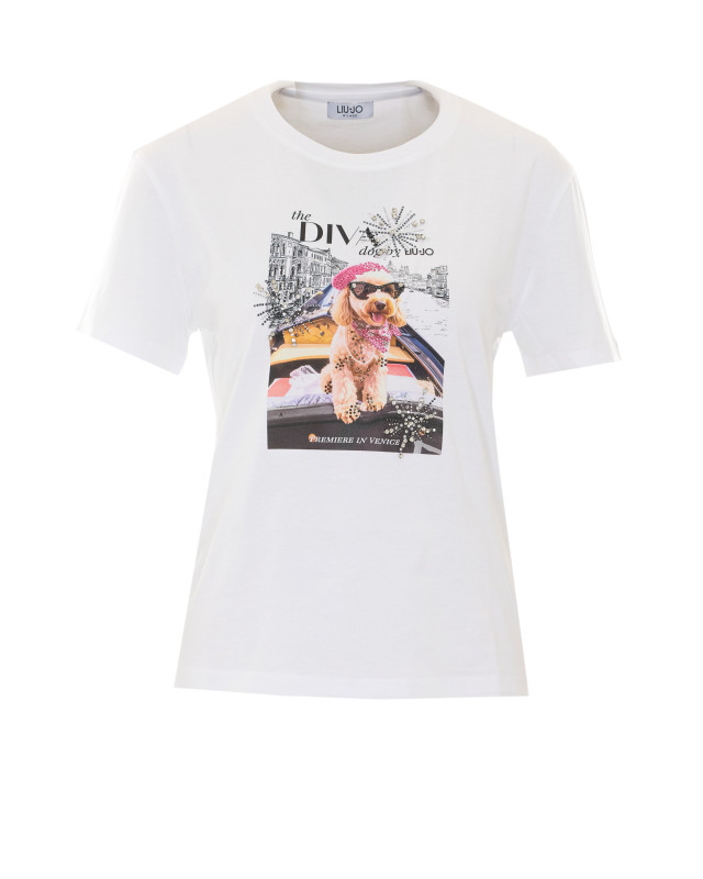 [Liu Jo] T-shirts Short Sleeve FW26 WF6320JS923L9365