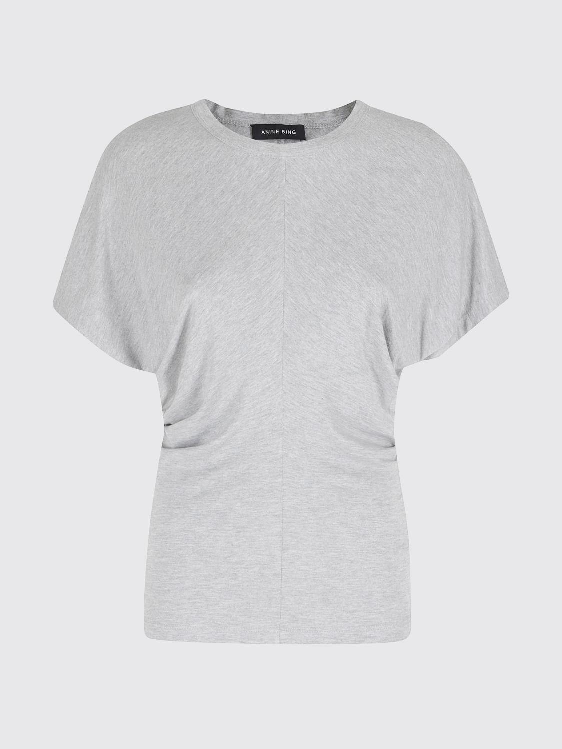[Anine Bing] T-shirts Short Sleeve SS26 A0812002 GRM1