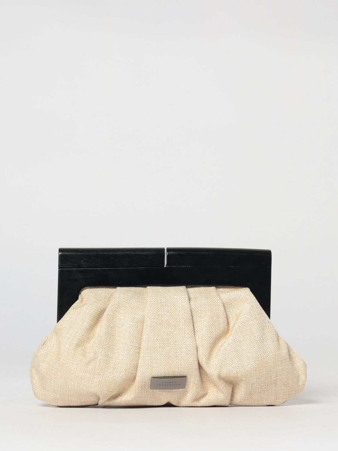[TWENTY FOURHAITCH] Clutch bag SS26 TERESITAS NATURALE