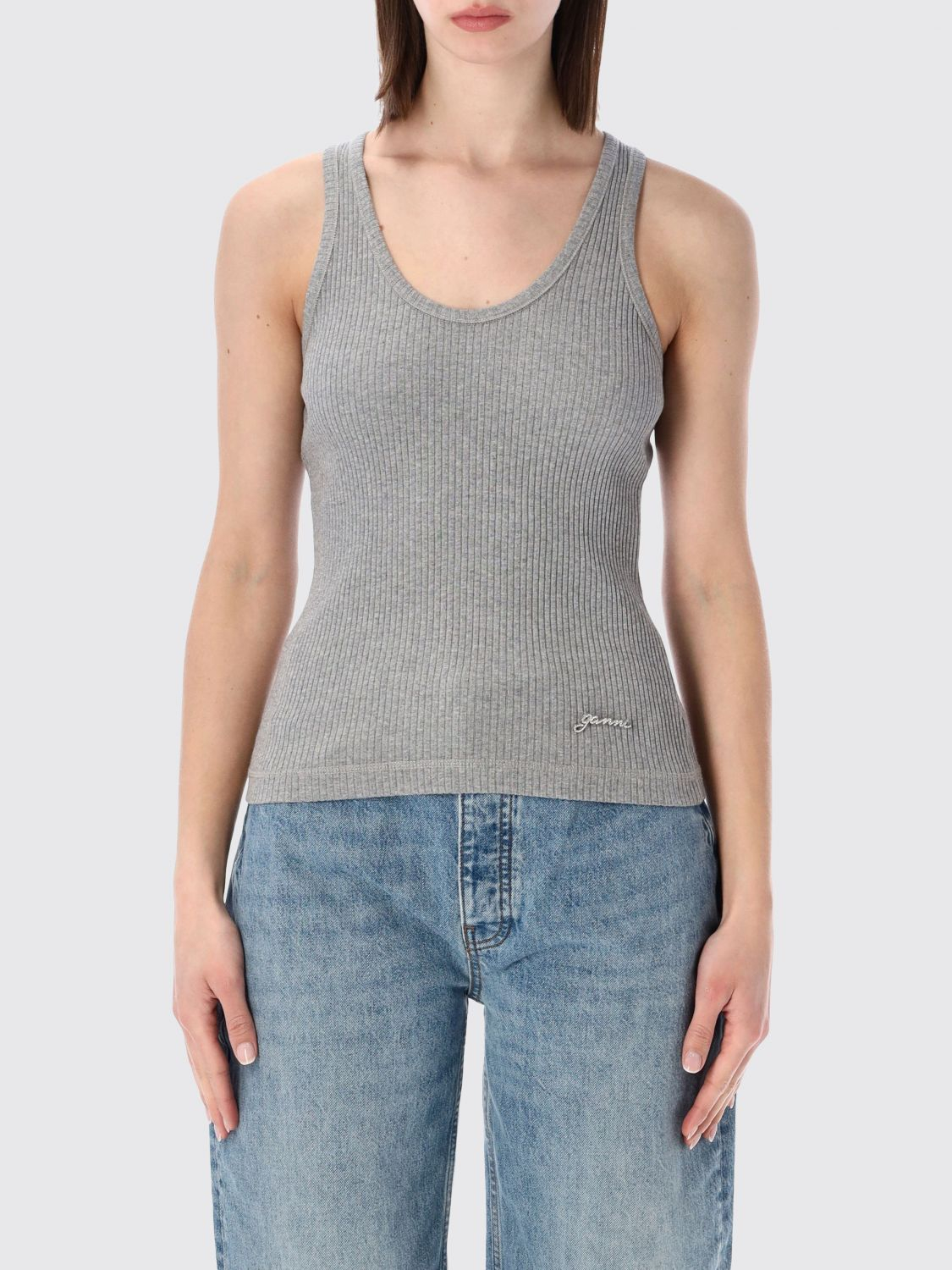 [GANNI] Tank top SS26 A1050166 920