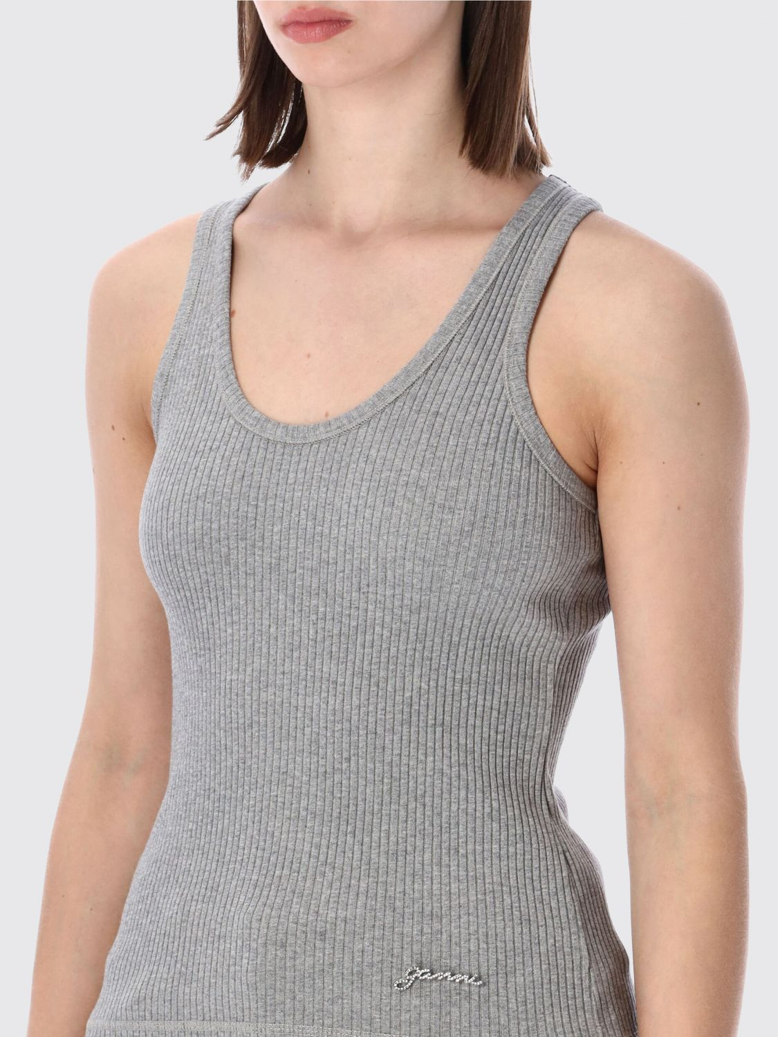 [GANNI] Tank top SS26 A1050166 920