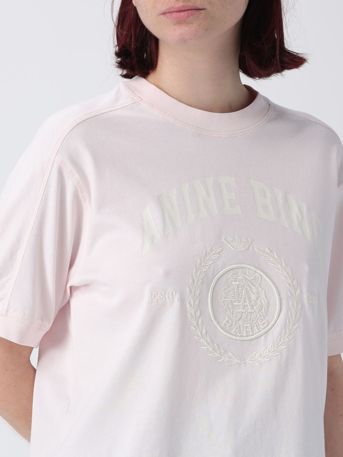 [Anine Bing] T-shirts Short Sleeve SS26 A0812505 PKI1