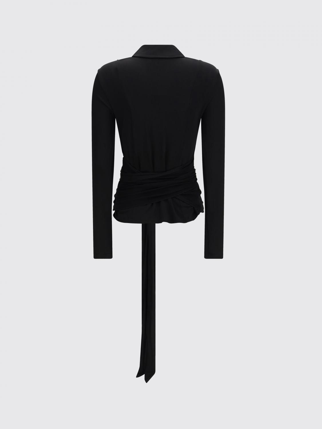 [GANNI] Shirts Long Sleeve SS26 A1040237 099