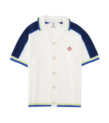 [Casablanca] Shirts Short Sleeve SS26 M-SS26-KW-1310_01WHITE/BLUE