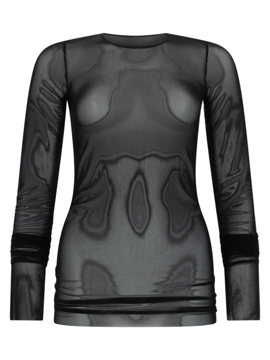 [Rick Owens Lilies] T-shirts Long Sleeve SS26 LI01F7202_TUS09