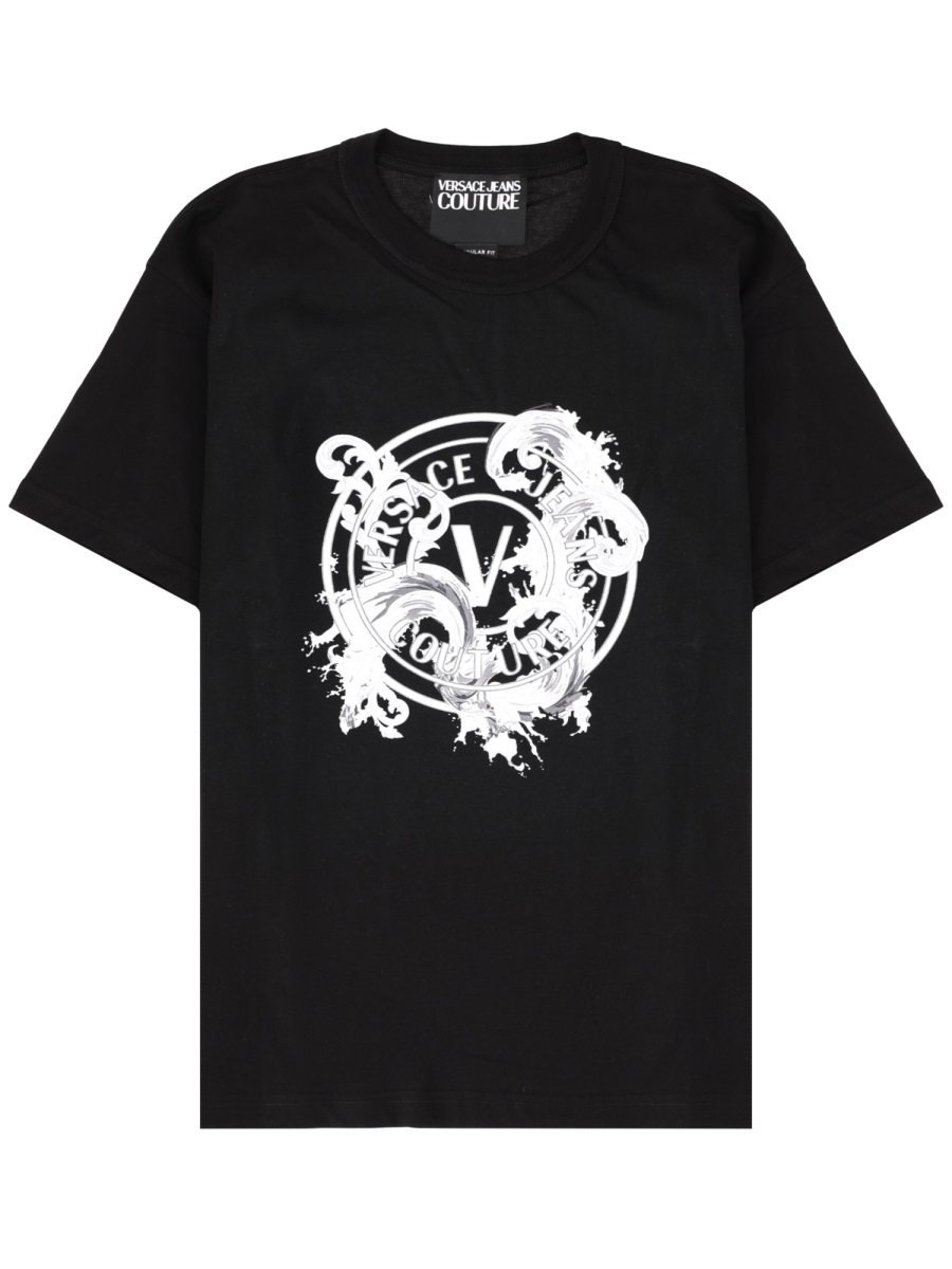 [VERSACE JEANS COUTURE] T-shirts Short Sleeve SS26 80GAHE01_CJ00E899