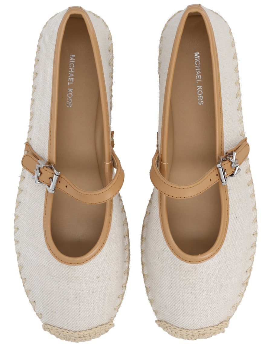[MICHAEL BY MICHAEL KORS] Flat shoes SS26 40S6LYFP1D_191PALEHEMP