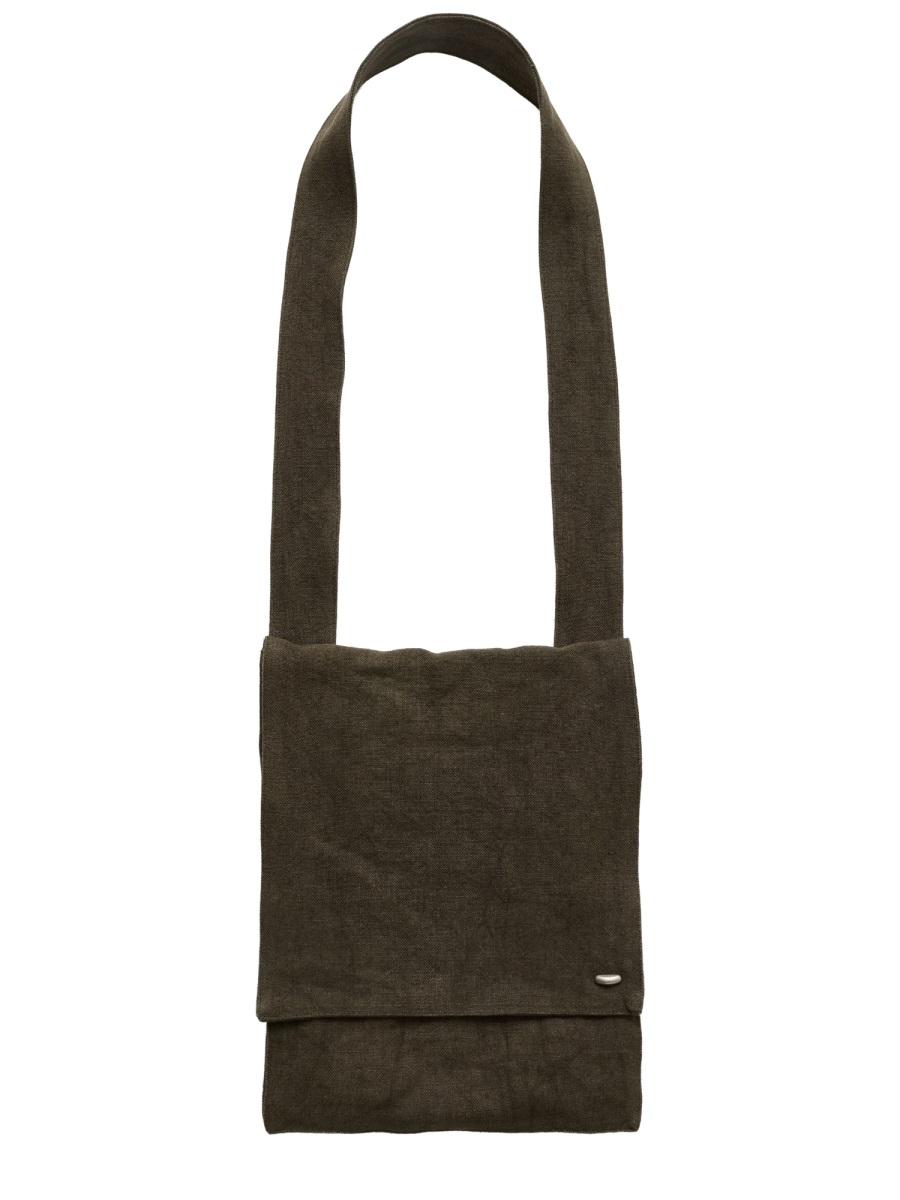 [Our Legacy] Shoulder bag SS26 A2268SDO_DRYOLIVEAIRYLINEN