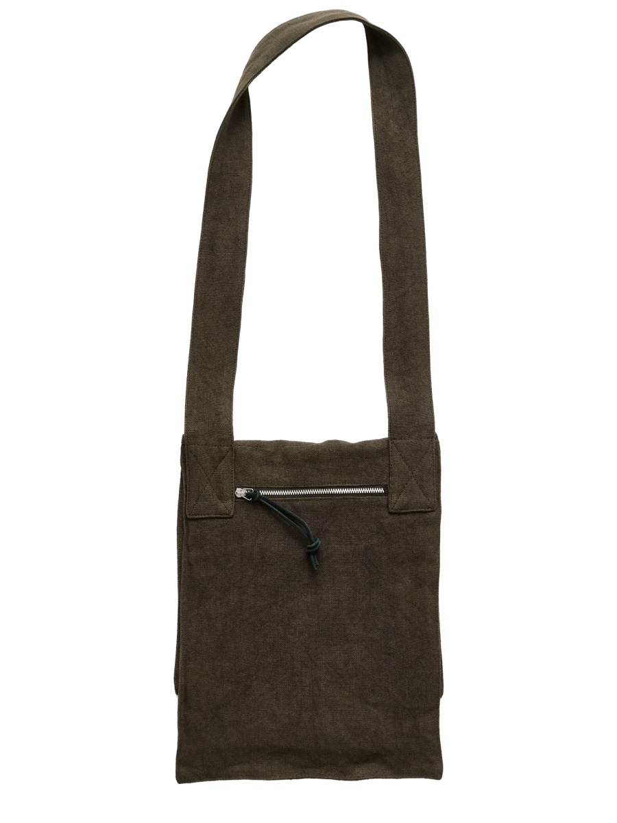 [Our Legacy] Shoulder bag SS26 A2268SDO_DRYOLIVEAIRYLINEN