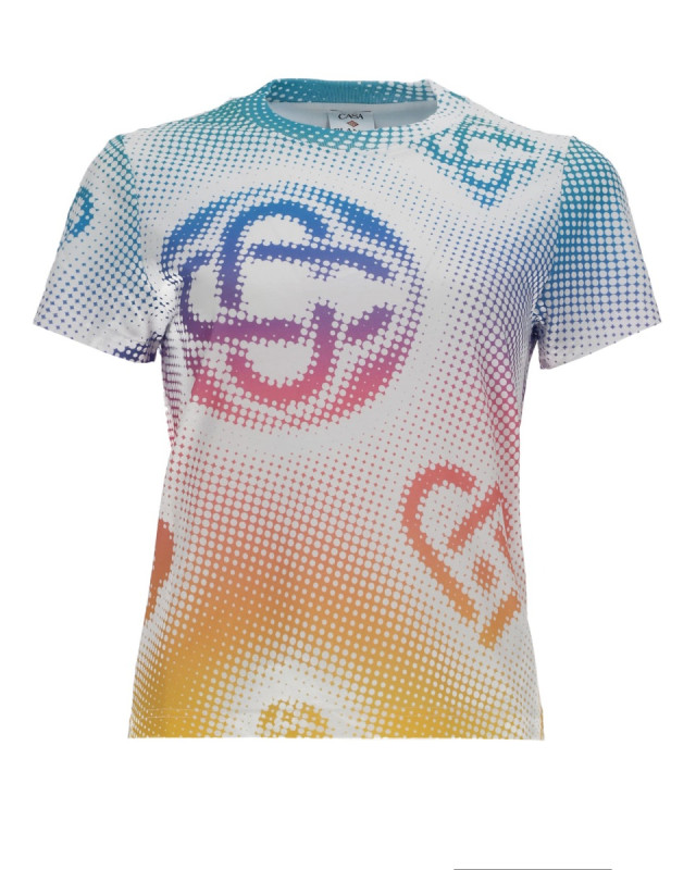 [Casablanca] T-shirts Short Sleeve SS26 W-SP26-JTS-020_03HALFTONELOGO