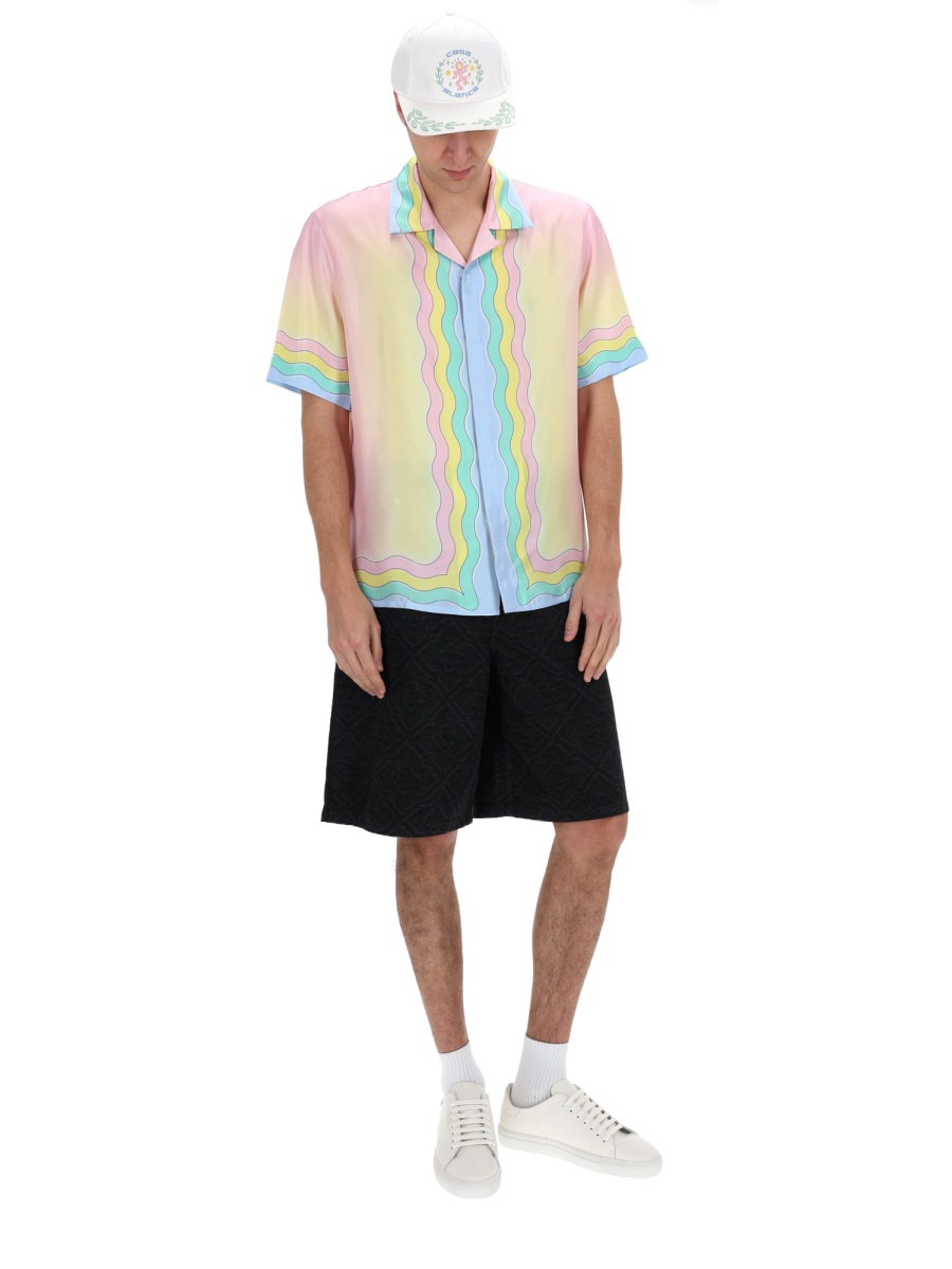 [Casablanca] Shirts Short Sleeve SS26 M-SP26-SH-003-_03FORTHELOVEOFDANCE