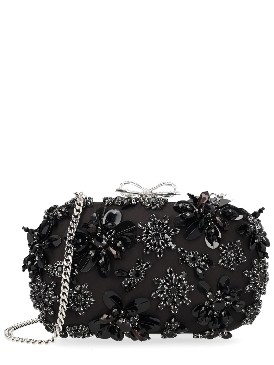 [Self-portrait] Clutch bag SS26 RS26-304-B_BLACK
