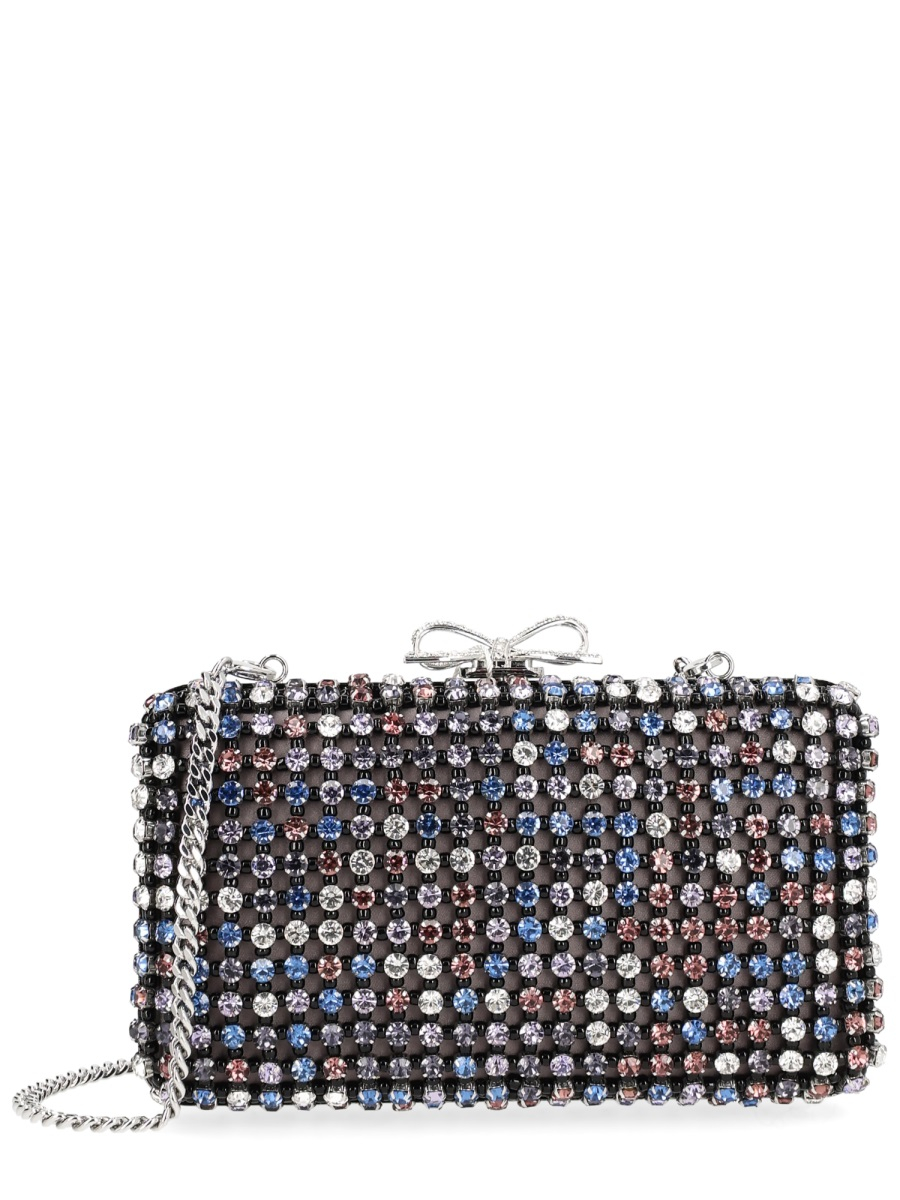 [Self-portrait] Clutch bag SS26 RS26-305B-MU_MULTICOLOURED