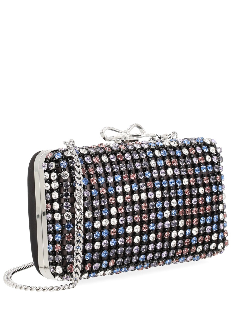 [Self-portrait] Clutch bag SS26 RS26-305B-MU_MULTICOLOURED