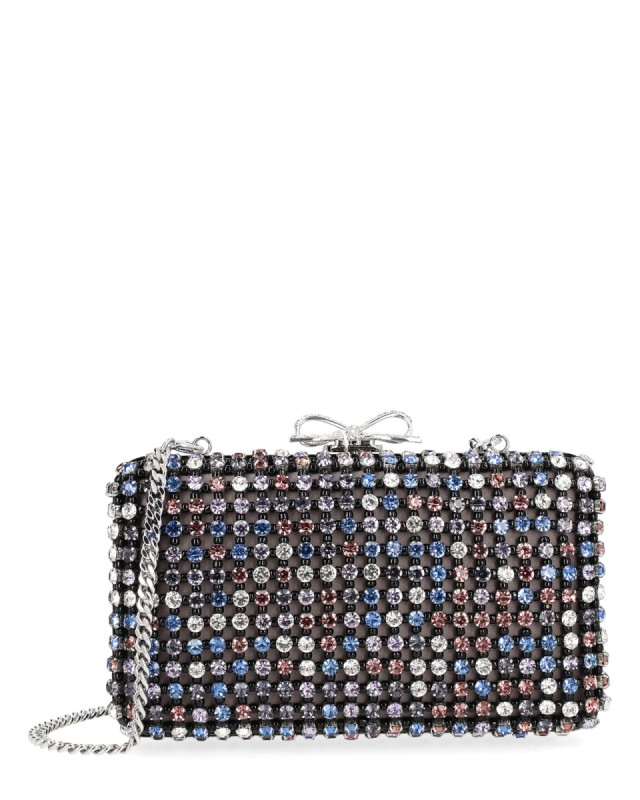 [Self-portrait] Clutch bag SS26 RS26-305B-MU_MULTICOLOURED