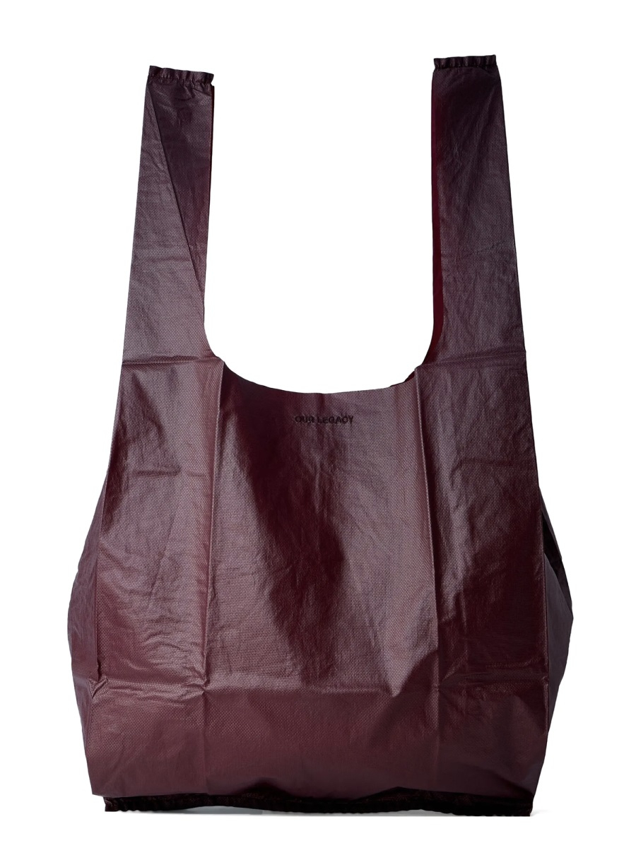 [Our Legacy] Shoulder bag SS26 A2268GCN_CARMINENYLOGUARDGRID