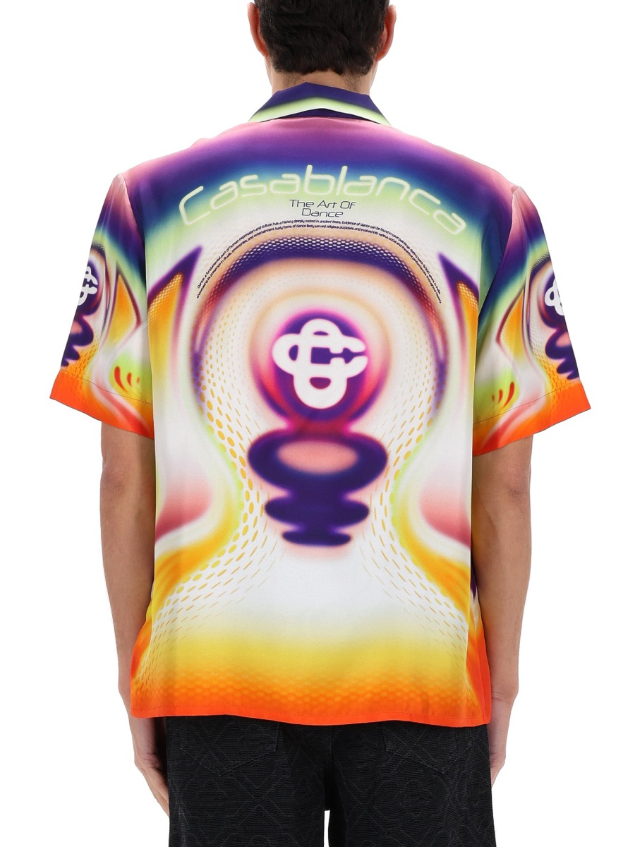 [Casablanca] Shirts Short Sleeve SS26 M-SS26-SH-003-_01SPORCHID