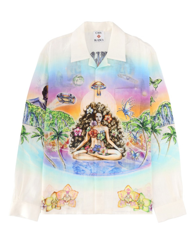 [Casablanca] Shirts Long Sleeve SS26 M-SS26-SH-006-_05INNOCENCE
