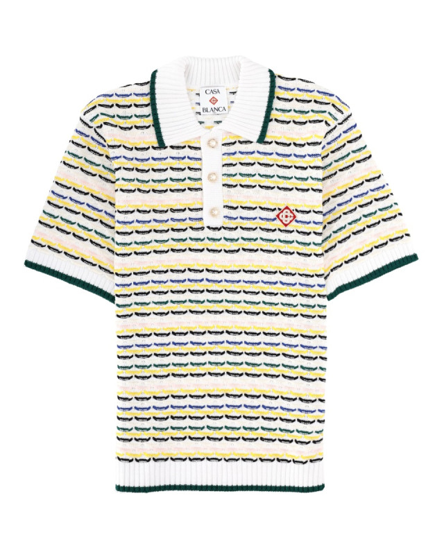 [Casablanca] T-shirts Short Sleeve SS26 M-SP26-KW-1260_01MULTI