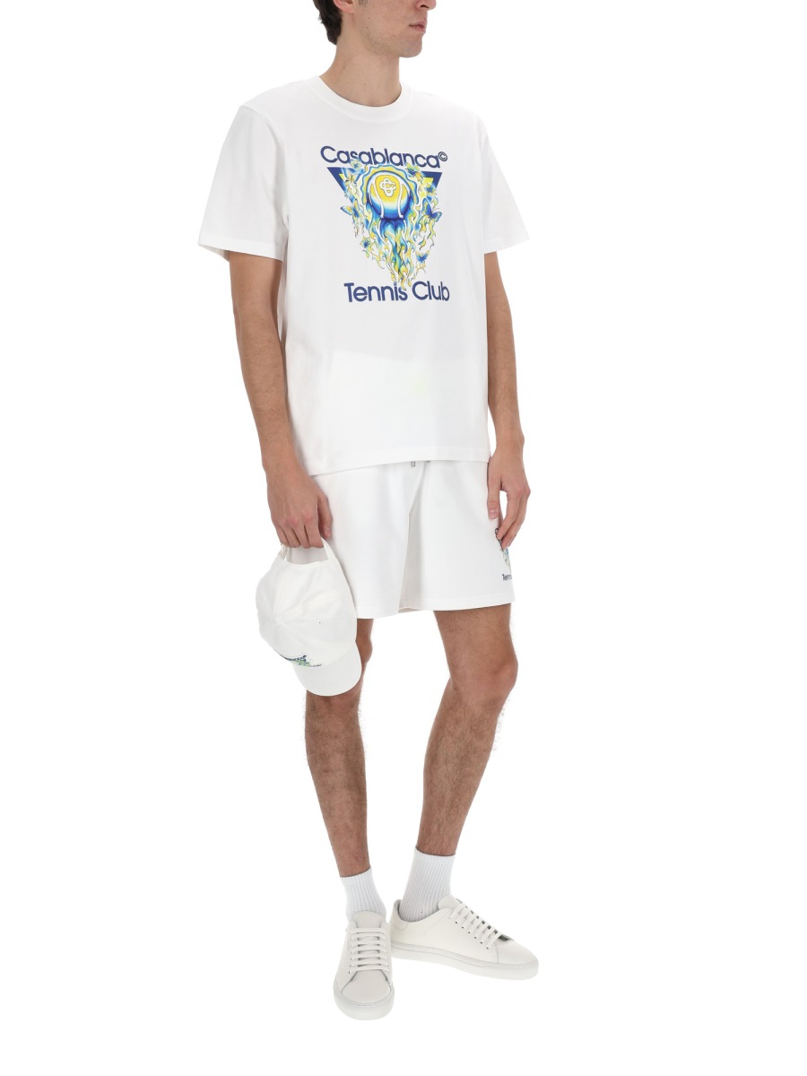 [Casablanca] T-shirts Short Sleeve SS26 M-SP26-JTS-001_01TENNISCLUBICON