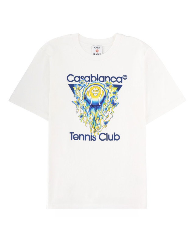 [Casablanca] T-shirts Short Sleeve SS26 M-SP26-JTS-001_01TENNISCLUBICON