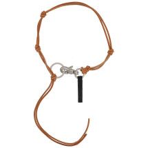 [Our Legacy] Necklace SS26 A4228LN_NATURALLEATHER