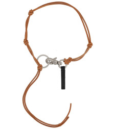 [Our Legacy] Necklace SS26 A4228LN_NATURALLEATHER