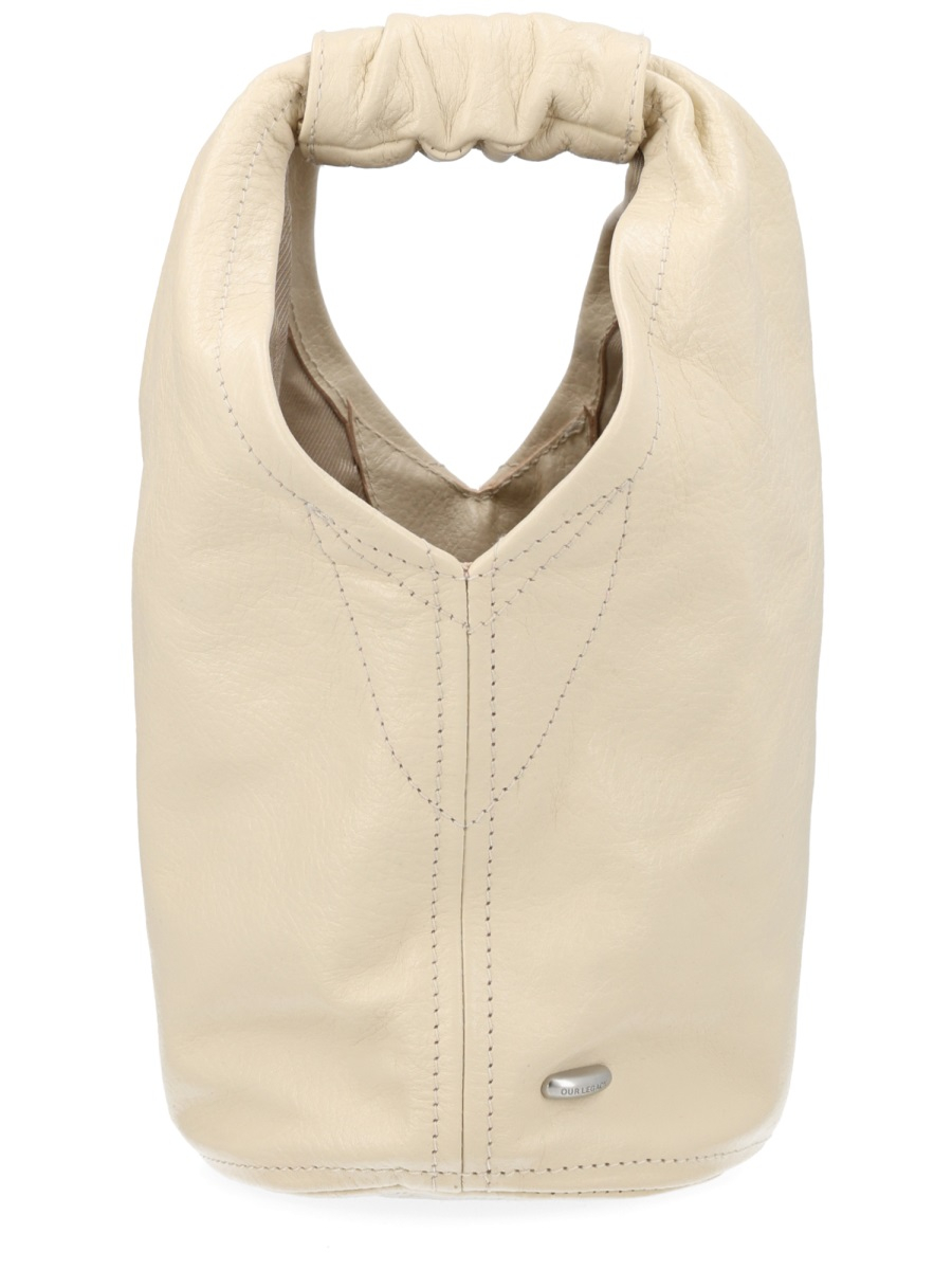 [Our Legacy] Shoulder bag SS26 A2268FEC_DEEPECRULEATHER