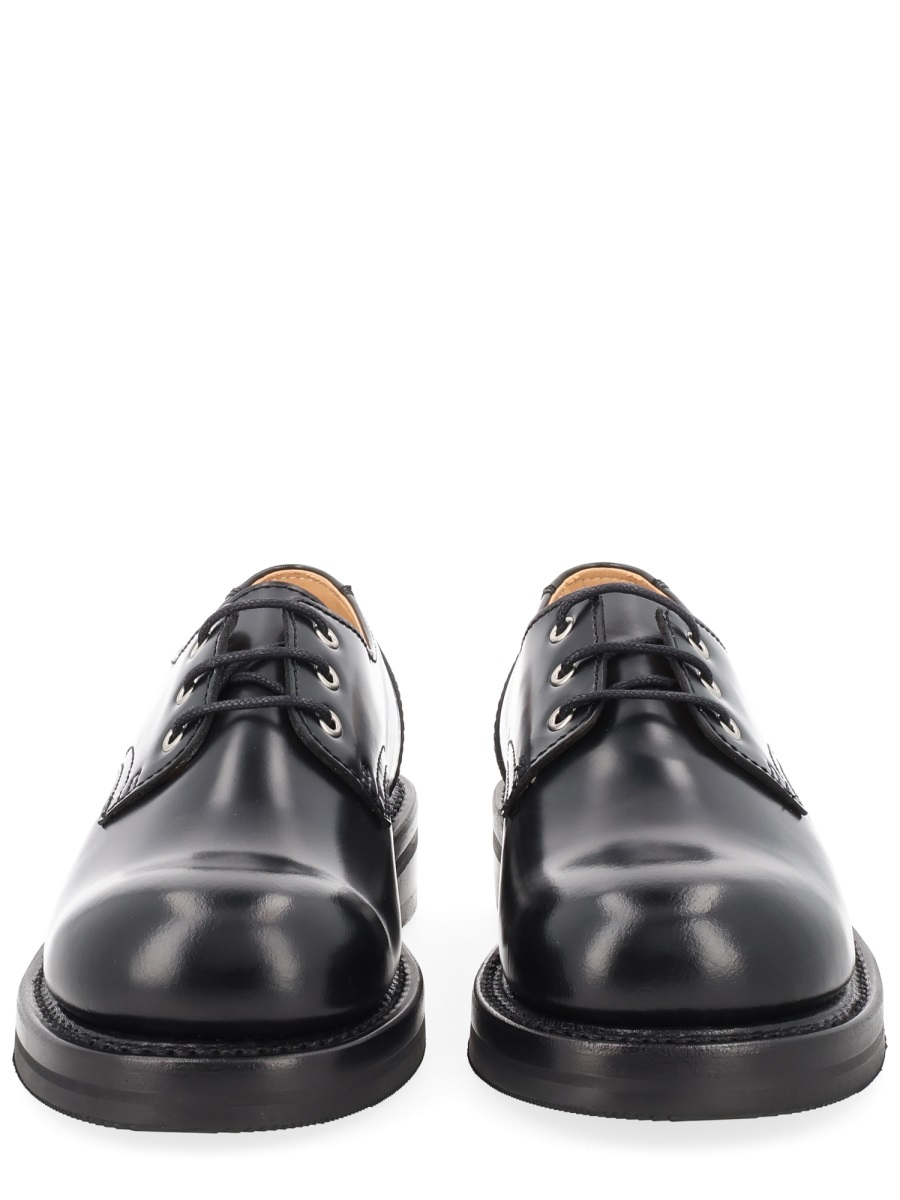 [Our Legacy] Sneakers SS26 A2267RBL_GLAZEDBLACKLEATHER