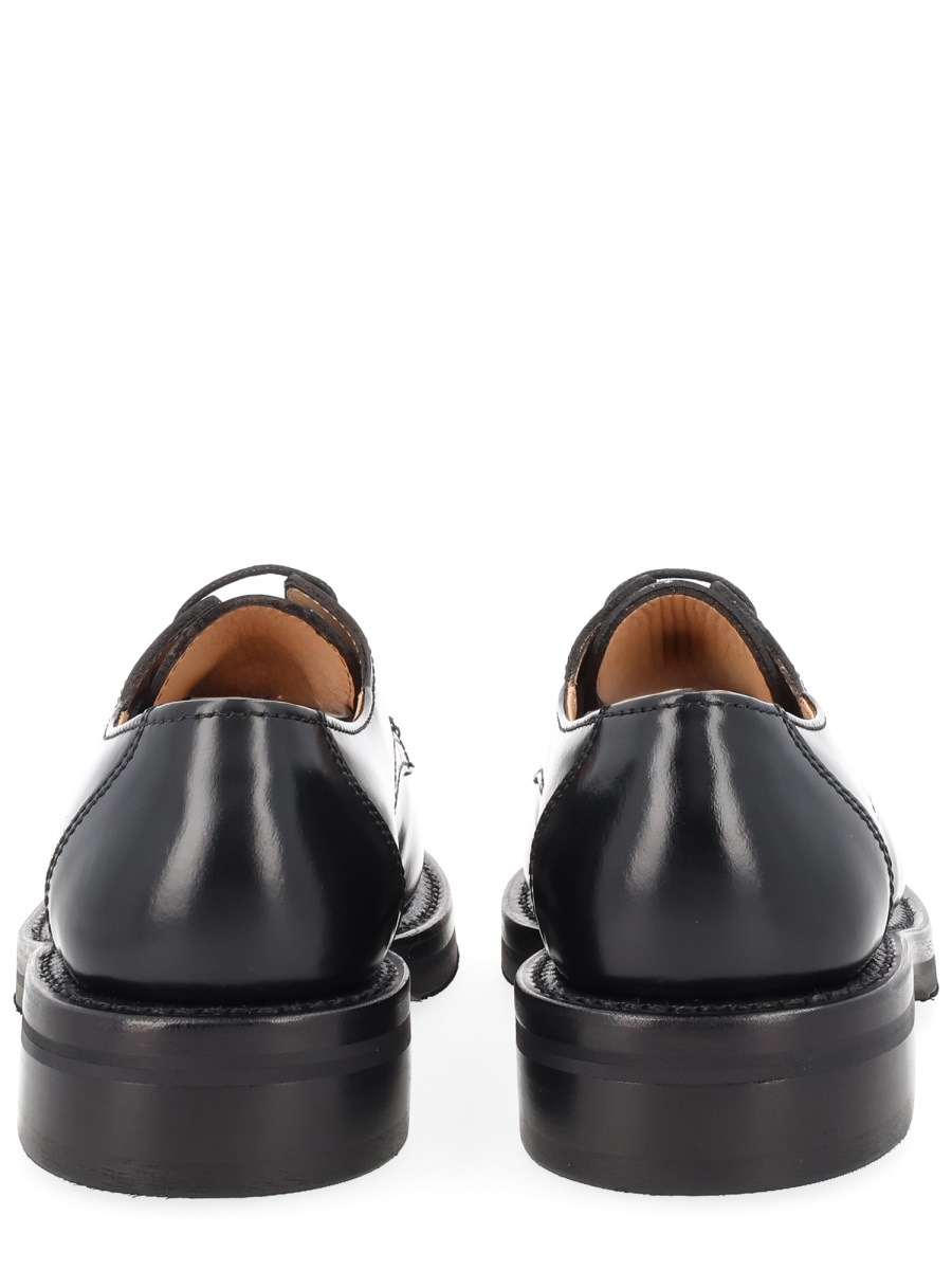 [Our Legacy] Sneakers SS26 A2267RBL_GLAZEDBLACKLEATHER