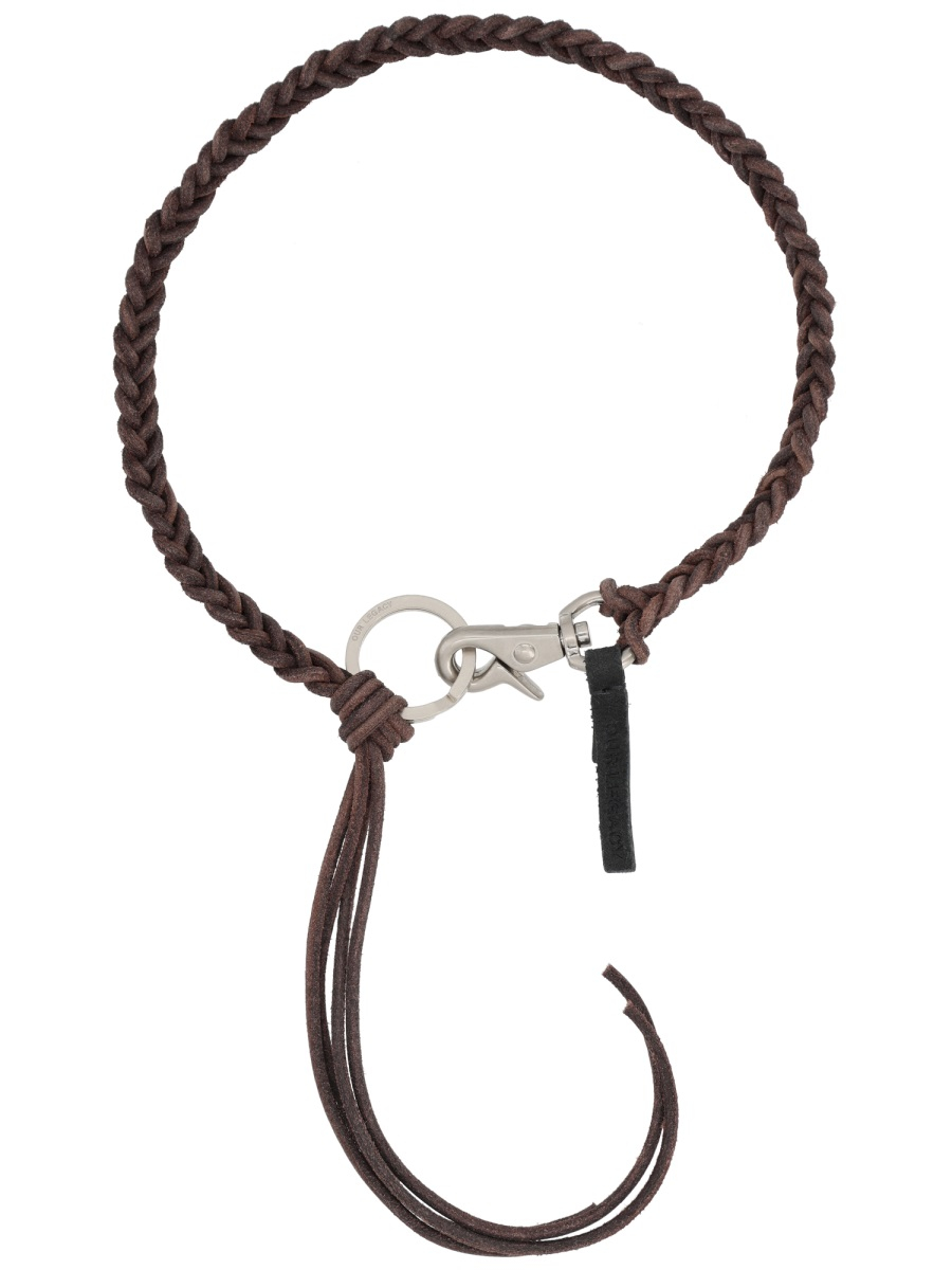 [Our Legacy] Necklace SS26 A2268LBR_BROWNLEATHER