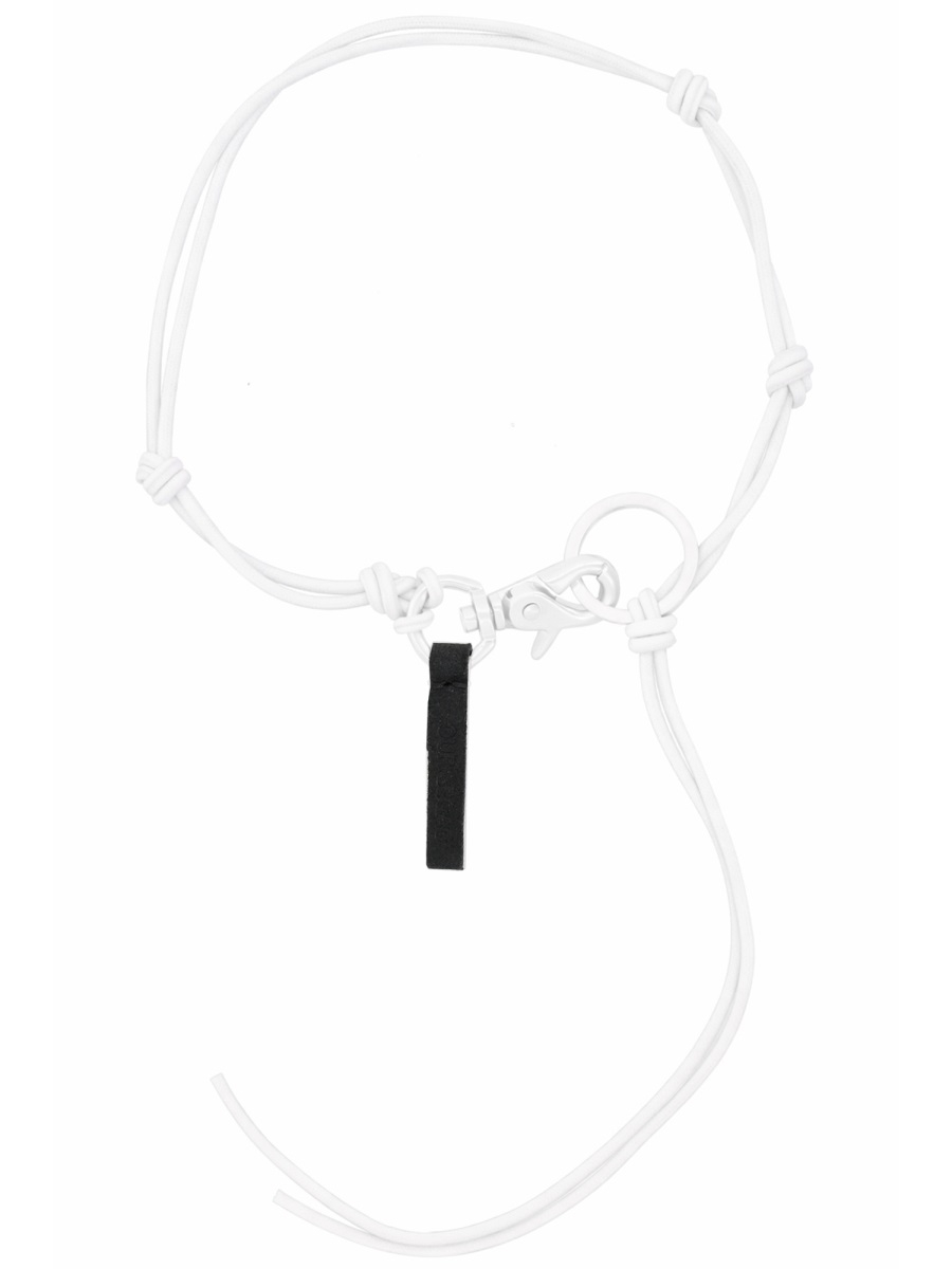 [Our Legacy] Necklace SS26 A2268LEL_ECRULEATHER