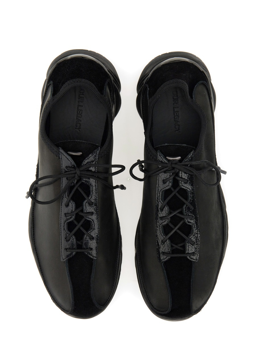 [Our Legacy] Sneakers SS26 A2237SBL_BLACKLEATHER