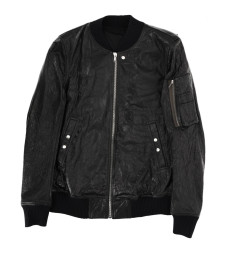 [Rick Owens] Leather Jacket SS26 RU01F2778_LBE09