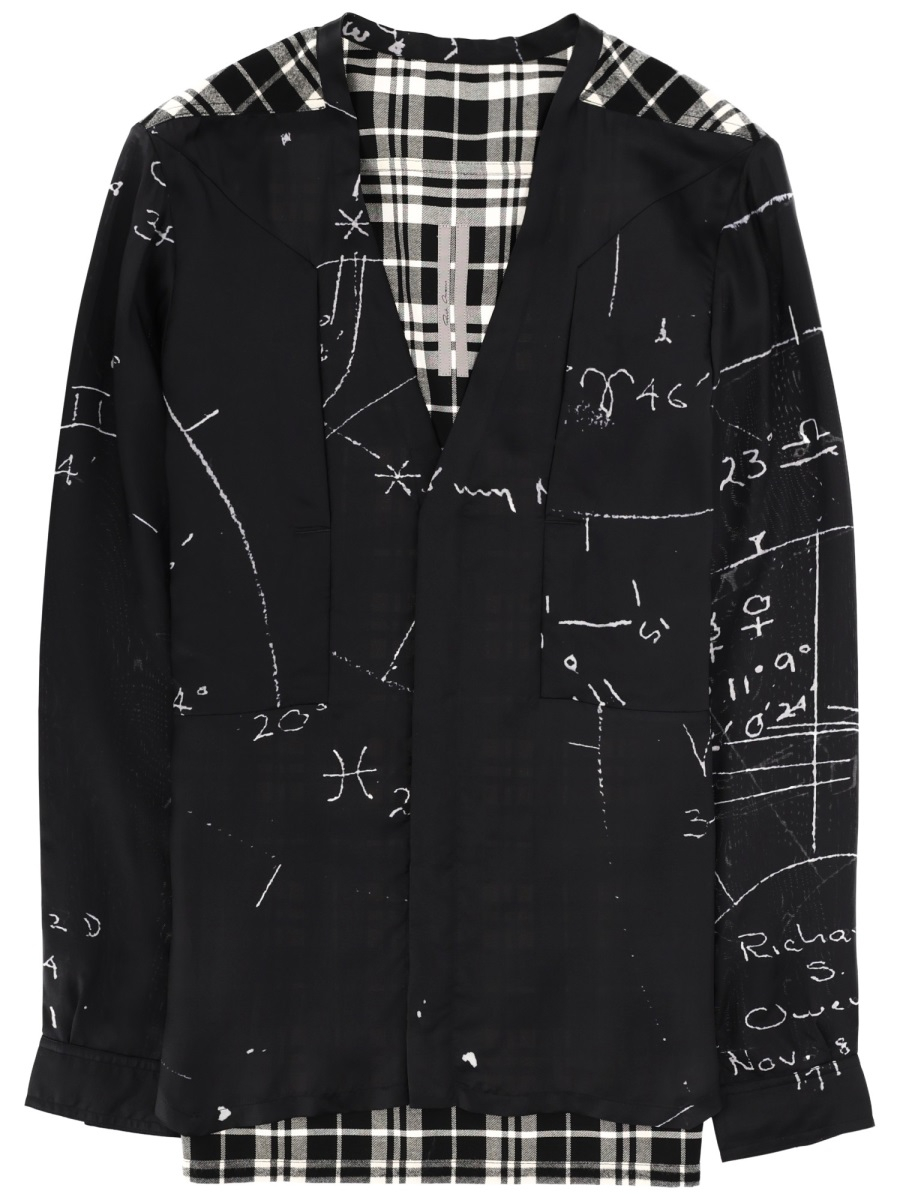 [Rick Owens] Shirts Long Sleeve SS26 RU01F2290_KP1CP09119P